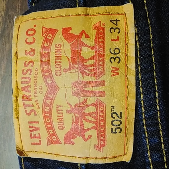 Men's Levi's 502 Jeans 5238g - Picture 5 of 5